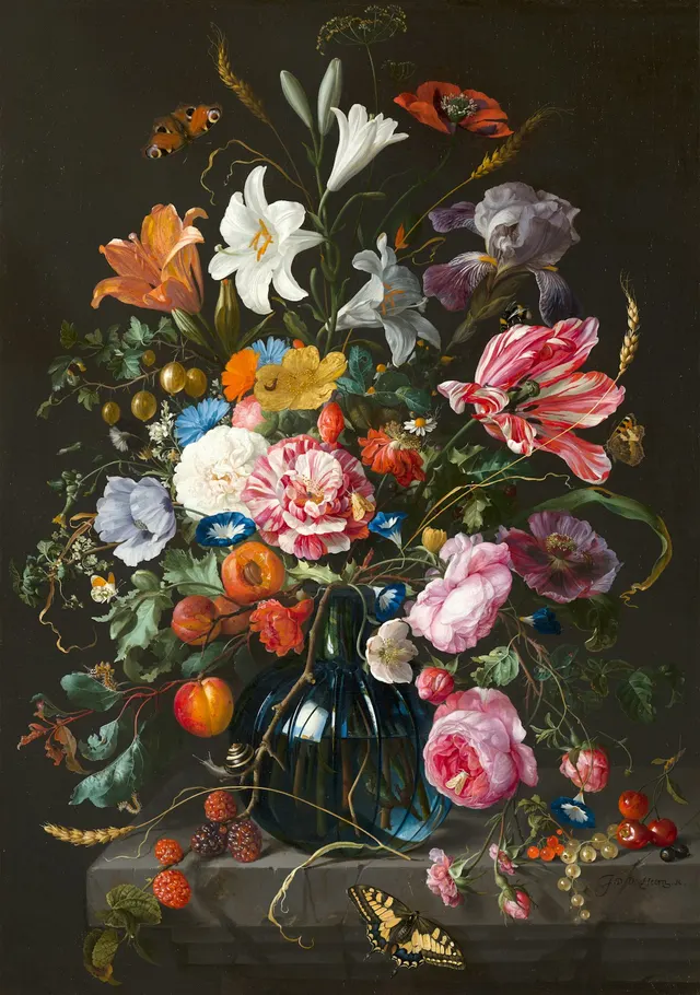 Tableau floral — illustration historique