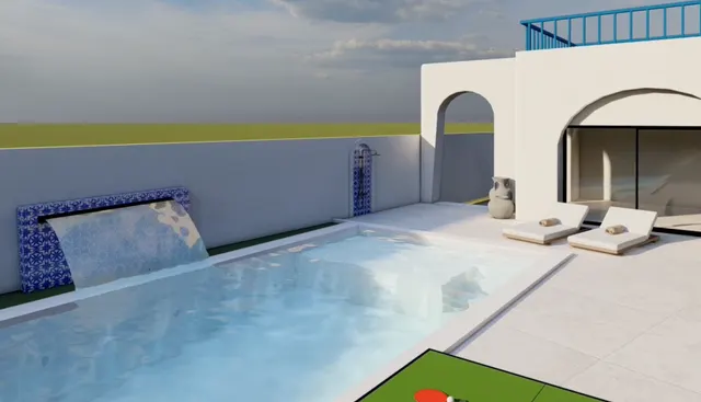 Future villa S+3 en construction