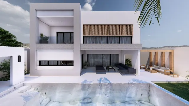 Future villa à construire à Chbabiya